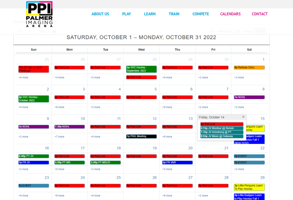 PIHL Season Schedules Western Pennsylvania Youth Hockey Western PA